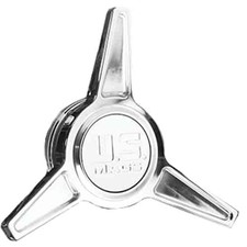 Mht Knock-off Center Cap For U.s Mags Wheels Spinner Style Polished Aluminum Mht Knock-off Center Cap For U.s Mags Wheels Spinner Style Polished Aluminum