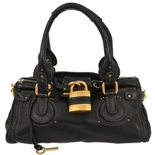 Chloe Black Paddington Handbag 04.08.515276 125359