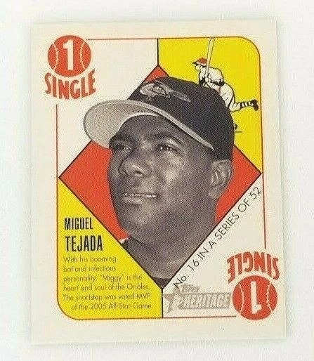 2005 Bowman Heritage Baseball Mini 51 Topps Heritage Blue Backs - Pick Your Card - Image 3 of 4