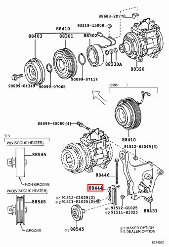 Genuine Toyota LandCruiser 79 78 Series HDJ 1HD 4.2 Diesel Idle Pulley Bracket - Picture 3 of 7