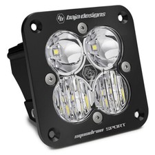 Baja Designs Black Squadron Sport Flush Mount...