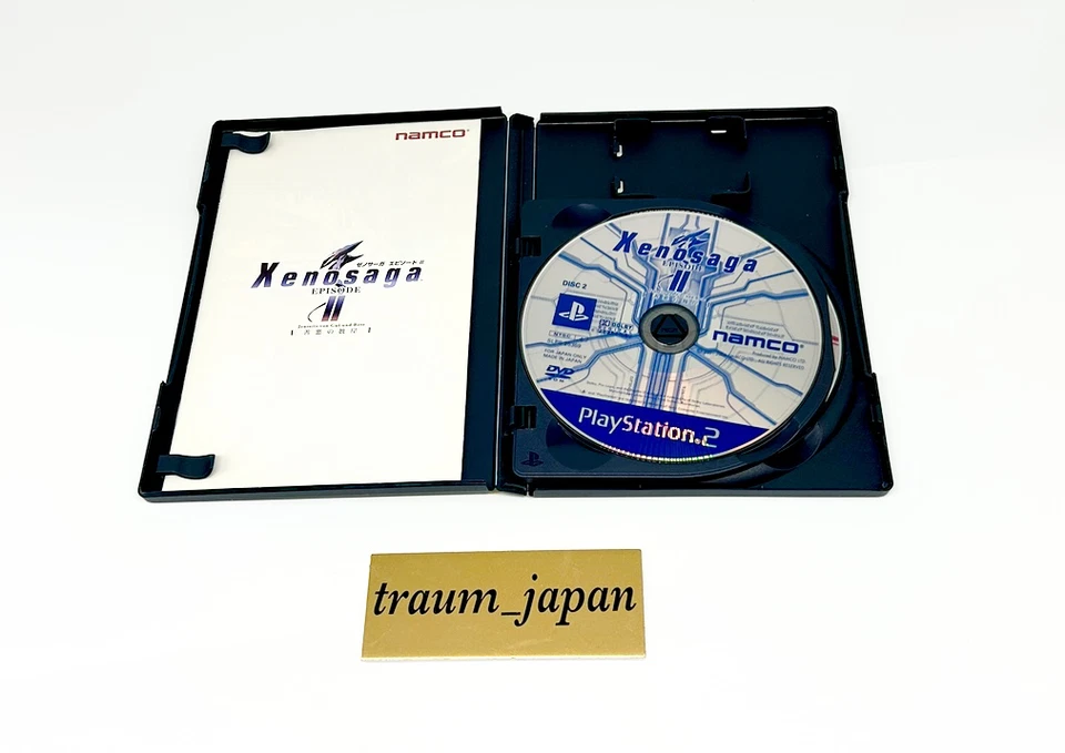 Xenogears Xenosaga I II III Trilogy Complete Set PS1 PS2 lot of 4 Games Tested - Image 4 of 4