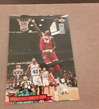 1994-95 Upper Deck HAKEEM OLAJUWON basketball card #399. HOUSTON ROCKETS. HOF 