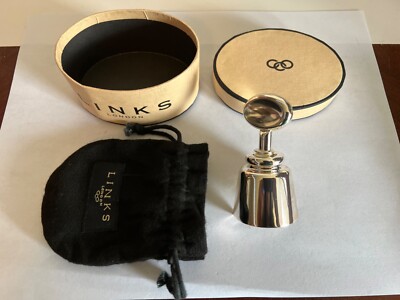 NEW LINKS OF LONDON BOTTLE STOPPER WITH STORAGE BAG AND BOX