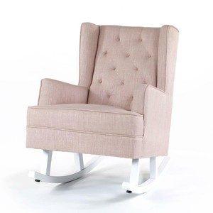 pink nursery recliner