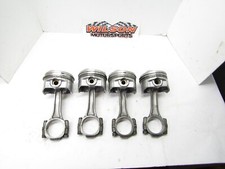 4 Sealed Power Hypereutectic Dome Pistons And 5.7 Gm Rods H617f 030 Sbc