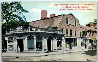 Roger Williams House, or ''Witch House'' - Ye Oldest House in Salem, Massachusetts
