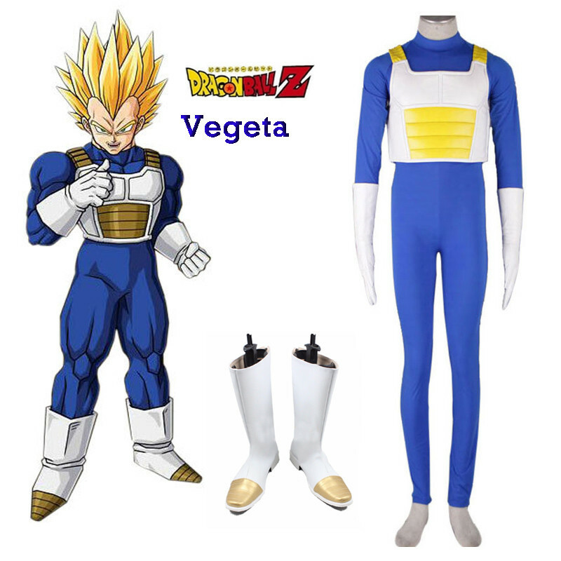 Anime Figure Super Saiyan Vegeta Halloween Cosplay Fighting