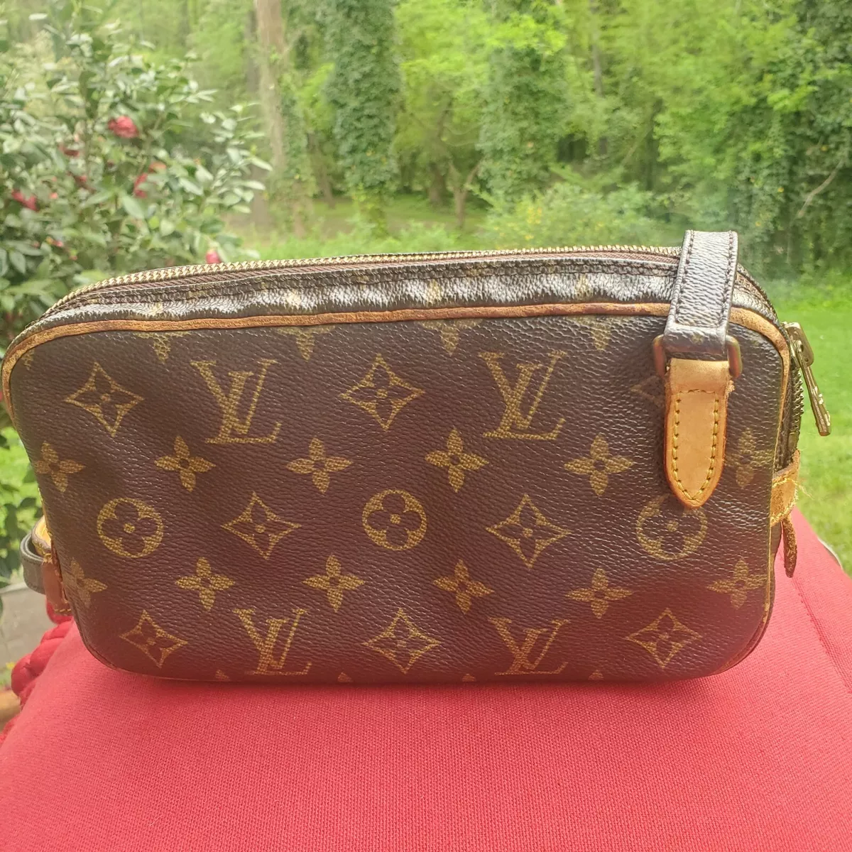 Louis Vuitton, Bags, Louis Vuitton Marly Boundelier Crossbody Shoulder  Bag Adjustable Strap Monogram