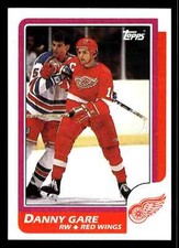 1986-87 Topps Danny Gare #69 - Detroit Red Wings