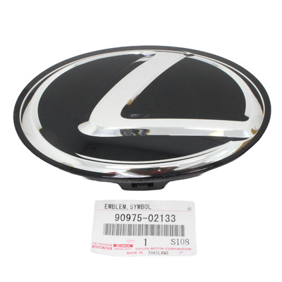 NEW LEXUS LS460 LS600H TRUNK EMBLEM CHROME BADGE 2007-2012 OEM LS460L GENUNE | eBay