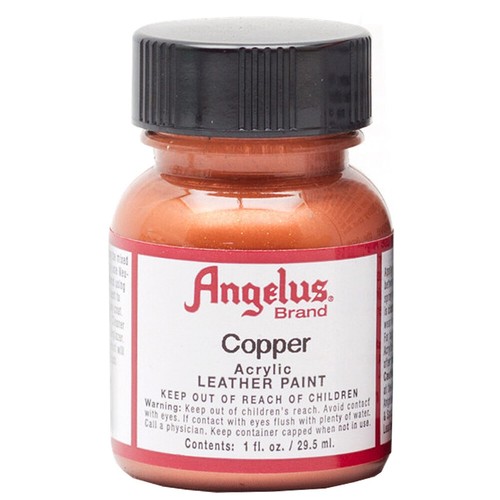 copper leather paint