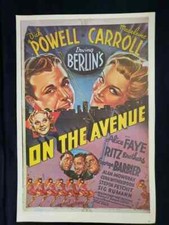 On the Avenue Powell Carroll Faye 1937 ~ Randolph Scott Loretta Young Movie 1936