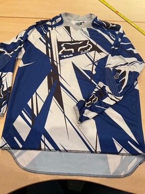 Fox Racing Youth 180 Lux SMALL OVERSIZED MOTOCROSS JUGEND KINDER BLAU