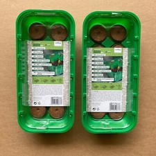 2 x Romberg Anzuchthaus 10 Quelltabletten Gewächshaus Fensterbank Kräuter Gemüse