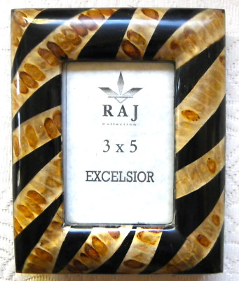 Vintage RAJ Excelsior Collection  3'' X 5''  Stand-Up Picture Frame