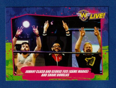 JOHNNY CLASH 2021 Major Pod Network FWF Live RC #13 Rookie Card Shane Douglas!