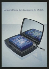 advertising postcard PROMOCARD no.6556 MENTADENT CHEWING GUM