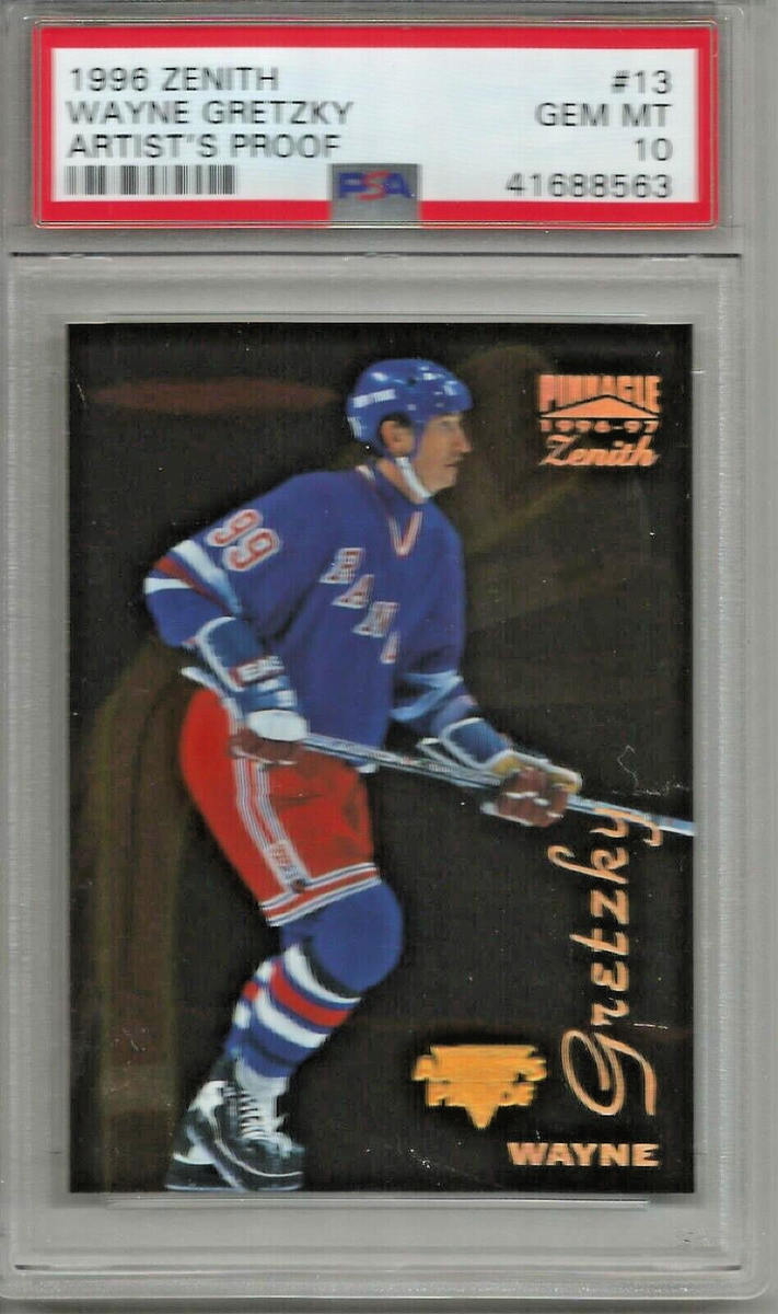 Wayne Gretzky 1996/97 Pinnacle Zenith Artist's Proof (#13) PSA 10