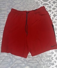 NIKE Swim Men  s 8  Volley Swim Shorts NESSA482-614 Stretch Red Size XL Trunks