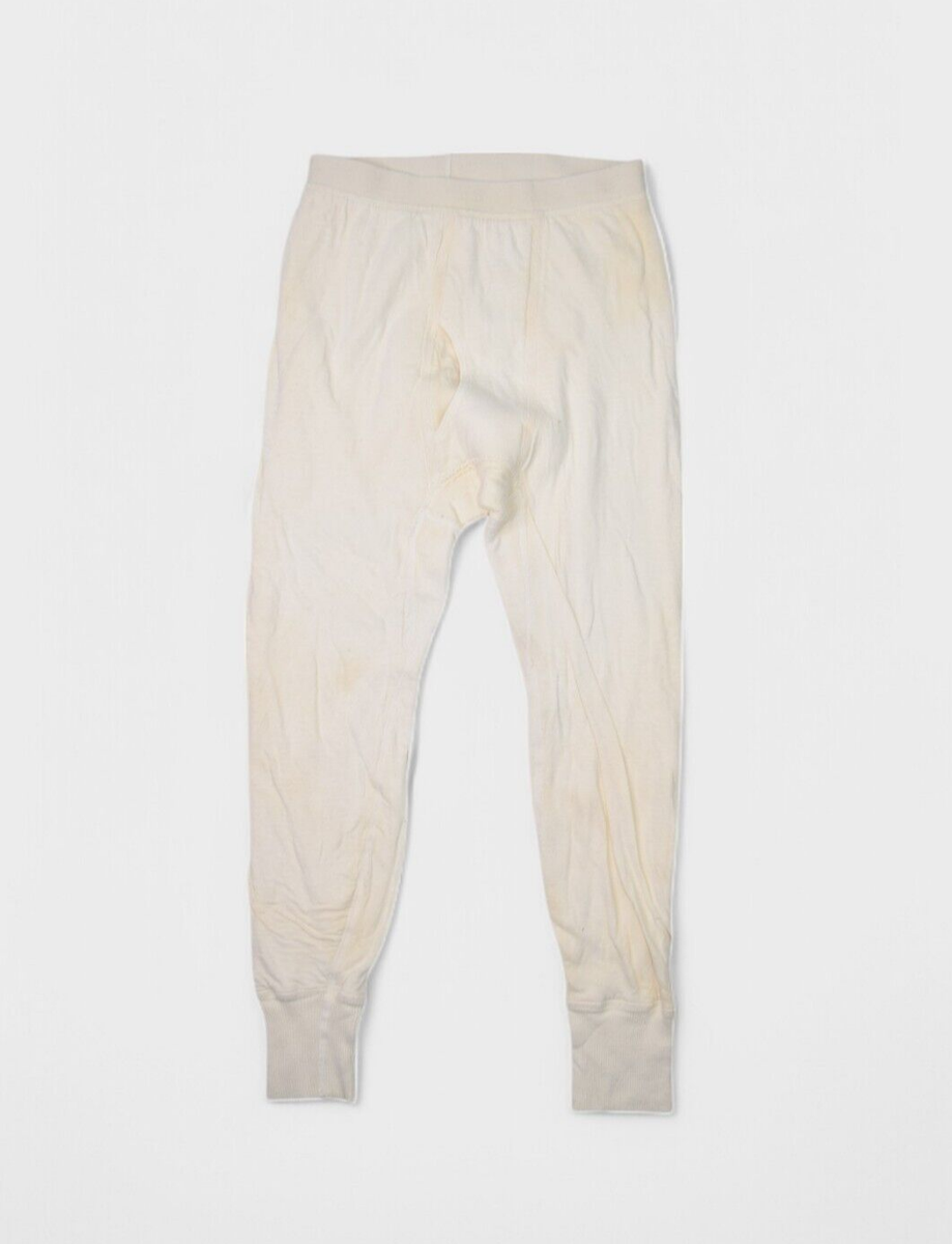 Vintage Thermal Pants Mens M Sears Ply Base Layer Long John