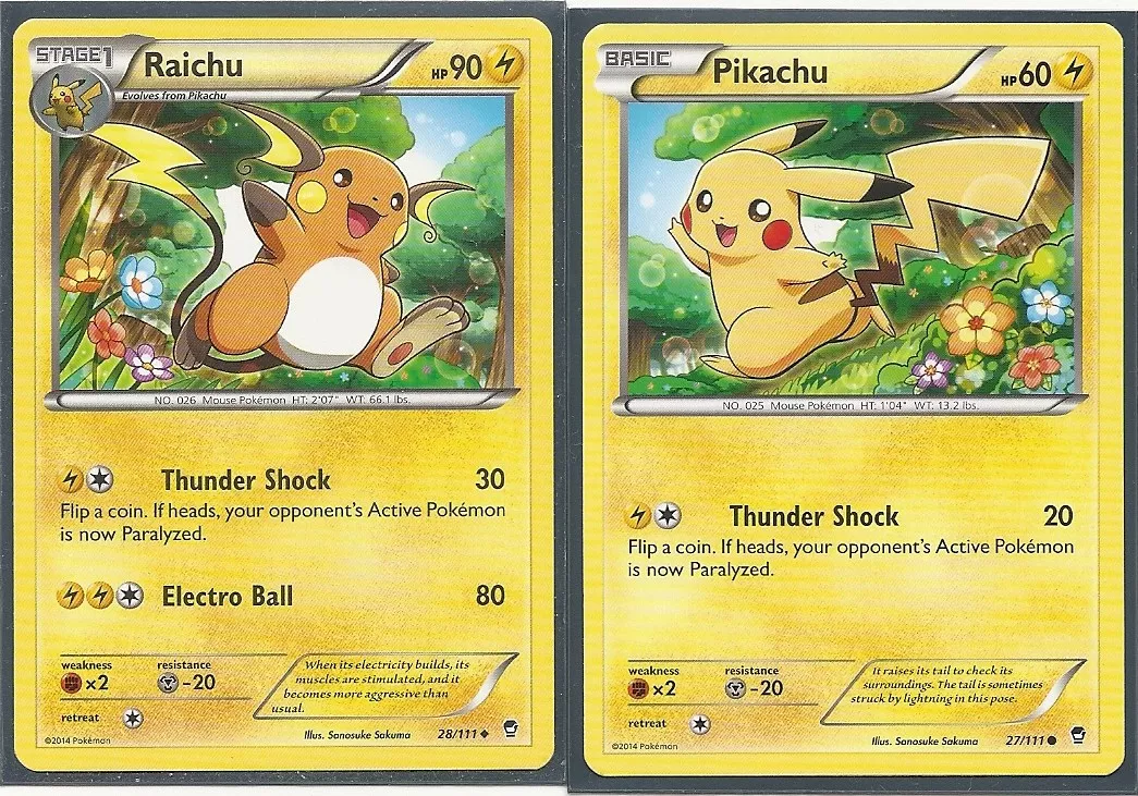 Pokemon Pikachu evolution 2