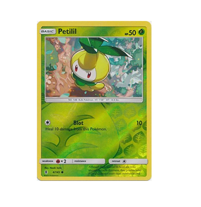 Pokemon - Petilil - 4/145  - Reverse Holo - Guardians Rising