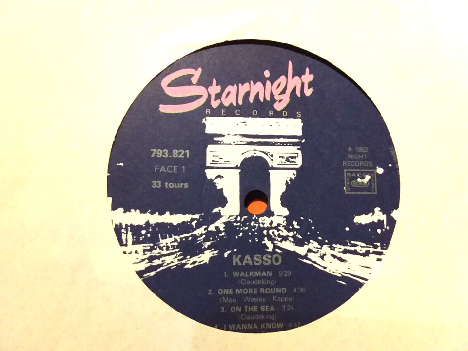 LP/ ELECTRONIC. ITALO DISCO KASSO " WALKMAN"/ STARNIGHT 1982 - Photo 3/3