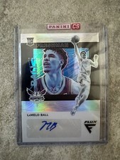 2020-21 Panini Flux LaMelo Ball Freshman Signatures AUTO RC Rookie #FFR-LMB