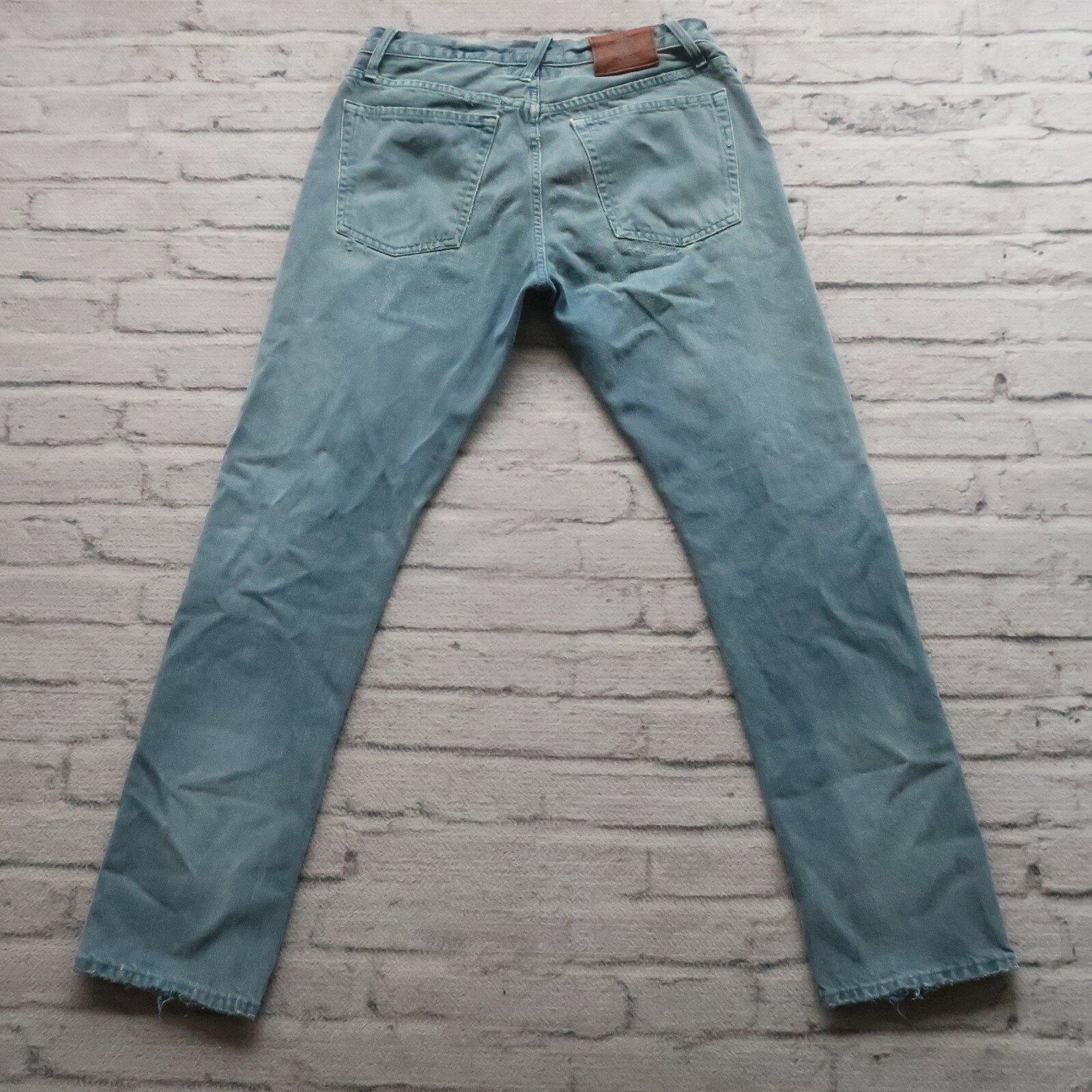 Rugby Ralph Lauren Vintage Slim Denim Jeans Size 31 32 Polo Overwashed