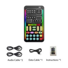 Voice Changer Portable Voice Changer Device with 8 Sound Effects Colorful S2Y2