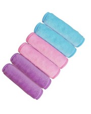 6 Pack Makeup Remover Towels Beauty Magic Eraser Cloth Facial Cleaning 3 Colors