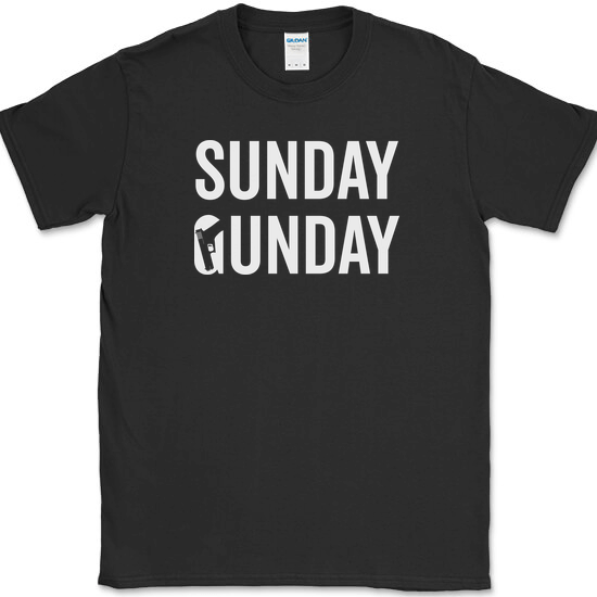 Sunday Gunday Handgun Shooting Pistol Firearms T Shirt Sunday Gunday Handgun Shooting Pistol Firearms T Shirt