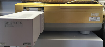 Shimadzu UV-1602 UV-Visible Spectrometer mit CPS-240A Cell Positioner