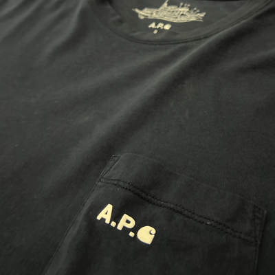 A.P.C Paris x Carhartt Pocket Tee | eBay