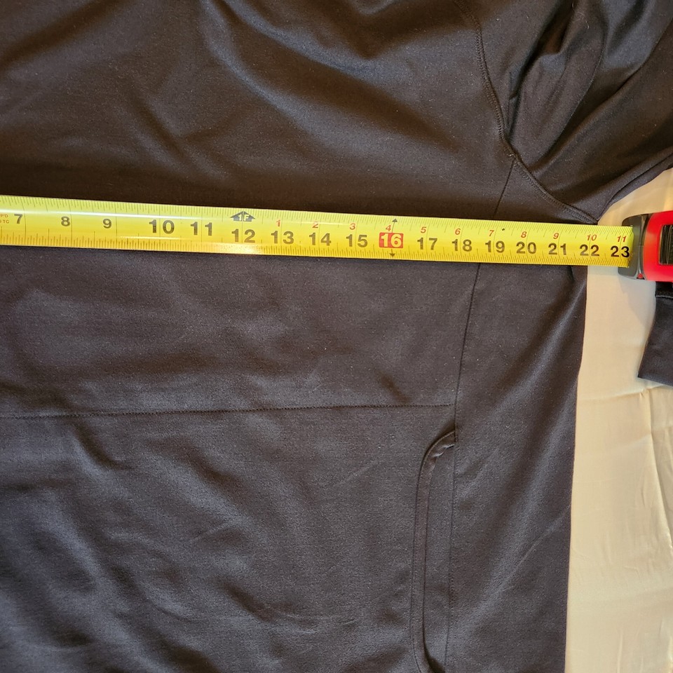 Public Rec Go To Hoodie Performance Mens M Athletic Training Golf Black