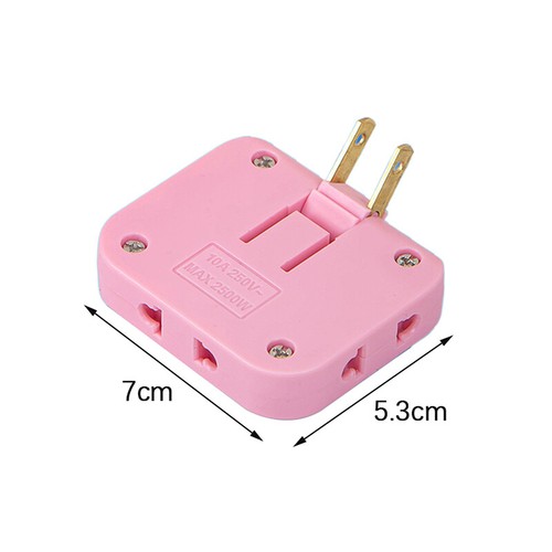 US Plug And Socket 3 In 1 Extension Eletrical Outlets Power Converter Adaptor - Afbeelding 10 van 15