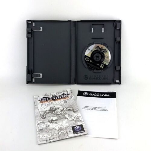 Batman Rise of Sin Tzu Nintendo GameCube Complete W Manual Free Shipping - Picture 3 of 4