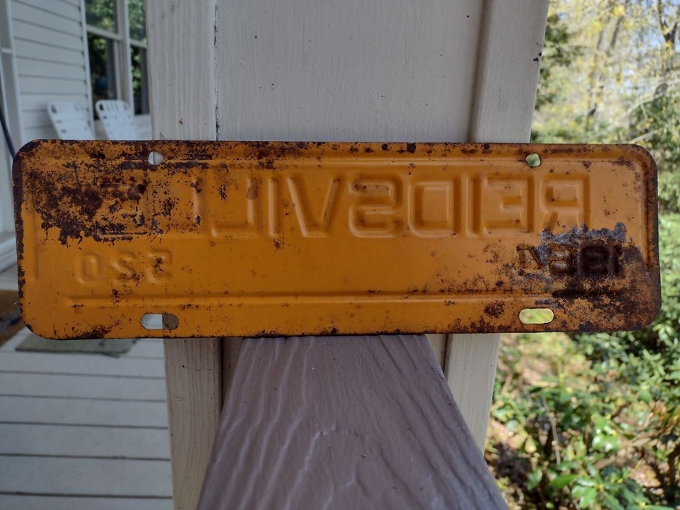 Reidsville,NC City License Plate 1956 eBay