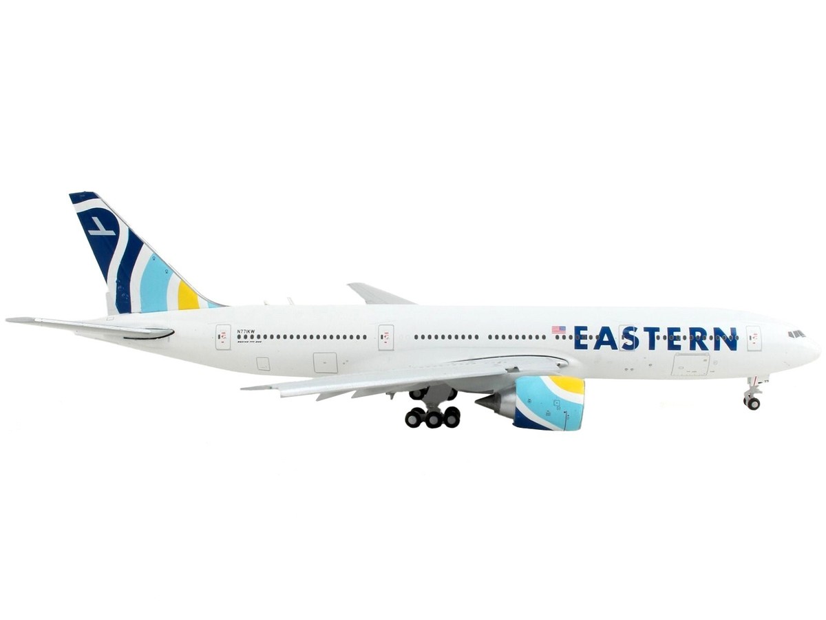 BOEING 777-200ER AIRCRAFT W/FLAPS DOWN 
