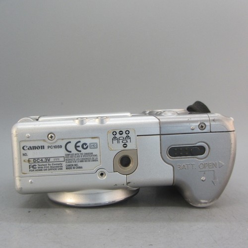 Canon PowerShot A80 4.0MP Flip Screen Digital Camera Silver Tested *Read* - Picture 8 of 10