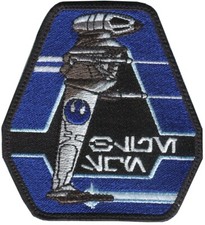 B-Wing Blue Squadron Aurebesh Embroidered Reb...