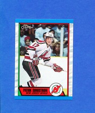 1989 OPC HOCKEY 56 PATRIK SUNDSTROM devils opc test issue TEMBEC white back RARE