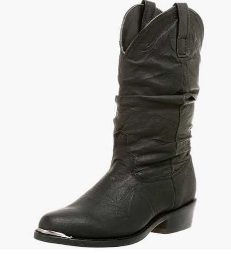 Dingo Men's Amsterdam All Over Black Pigskin DI15240 Boot (All Over Black,9D)