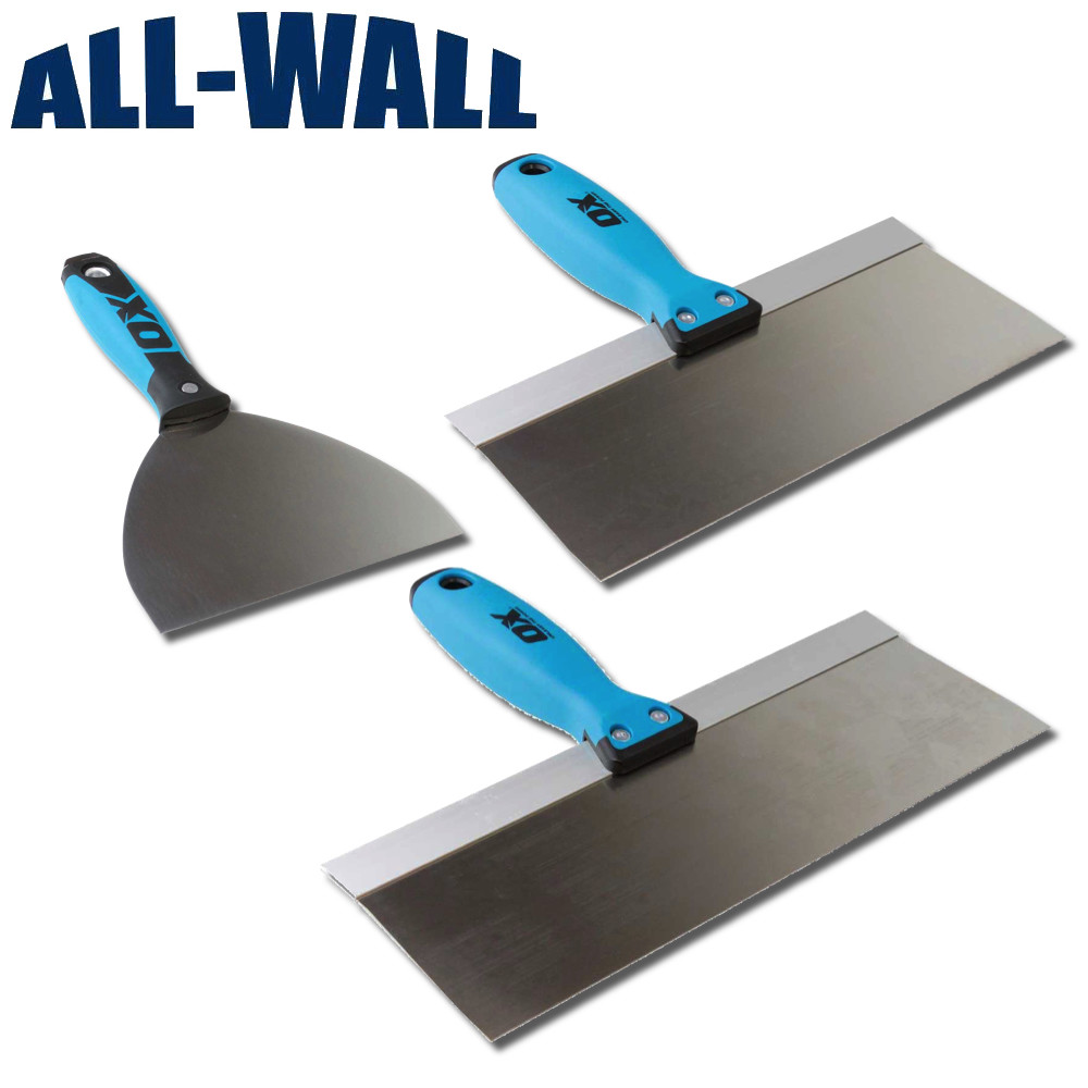 Ox Tools Stainless Steel Drywall Taping Knife Set 6"10"12" eBay