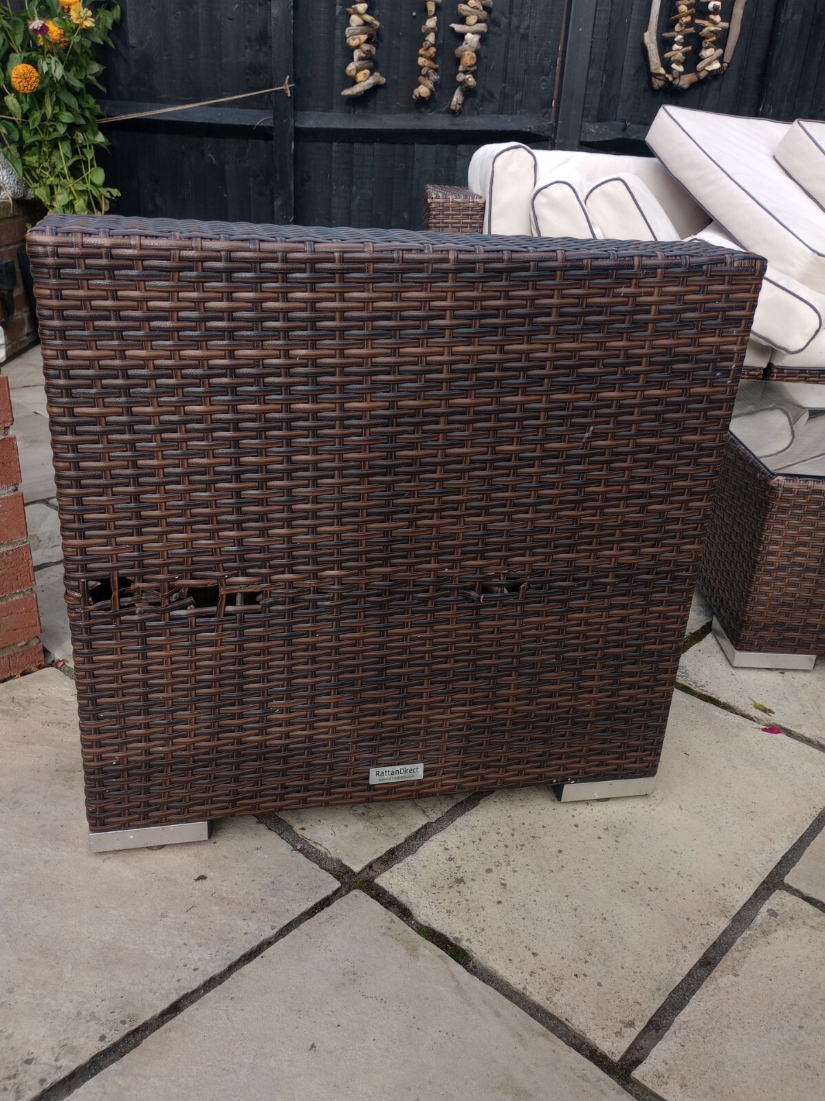 Ratan Direct 6 piece corner garden furniture set with cushions. eBay