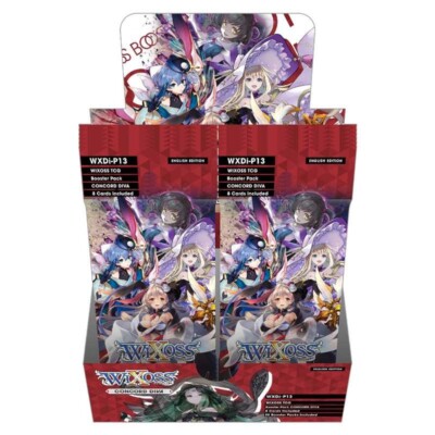 Wixoss TCG CONCORD DIVA Booster Box WXDi-P13 Englisch