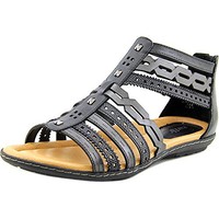 Earth Womens Bay Black Multi Soft Leather Sandal, 9 B(m) Us Sale Earth Womens Bay Black Multi Soft Leather Sandal, 9 B(m) Us Sale