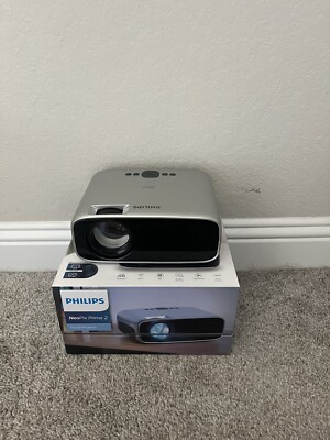 Philips NeoPix Prime2 HD Bluetooth Media Projector & Projector Screen
