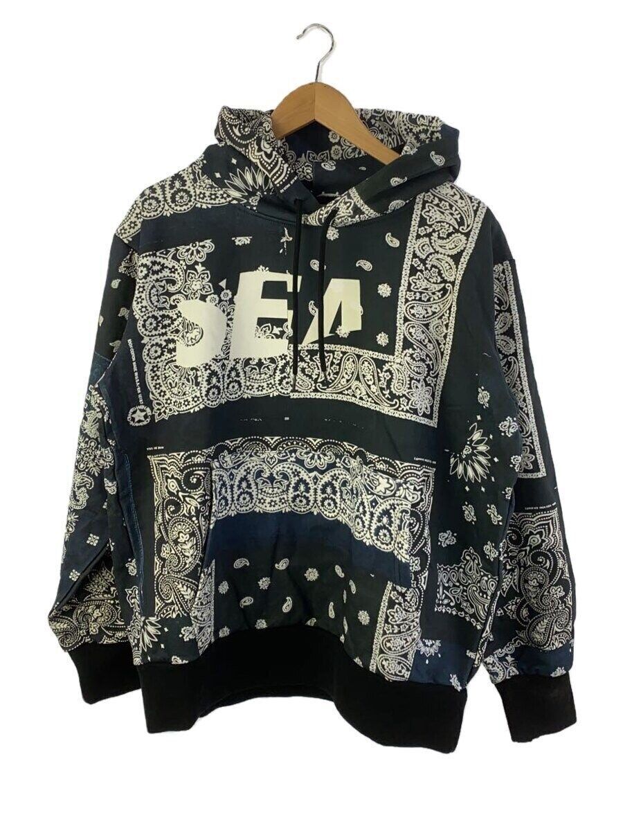 WIND AND SEA Hoodie 24SS x Miyagihidetaka Bandana Print Pullover M 